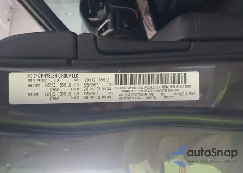 2014 Jeep Grand Cherokee Laredo from USA, damaged, VIN 1C4RJFAGXEC392025